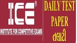 Bin Sachivalay Clerk Talati Daily Paper 7 By ICE Rajkot