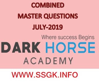 COMBINED MASTER QUESTIONS JULY 19 BY DARK HORSE ACADEMY